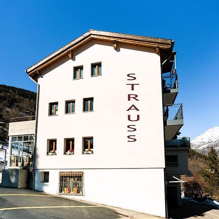 Kulinarik & Geniesser Hotel Strauss Fiesch Exteriér fotografie
