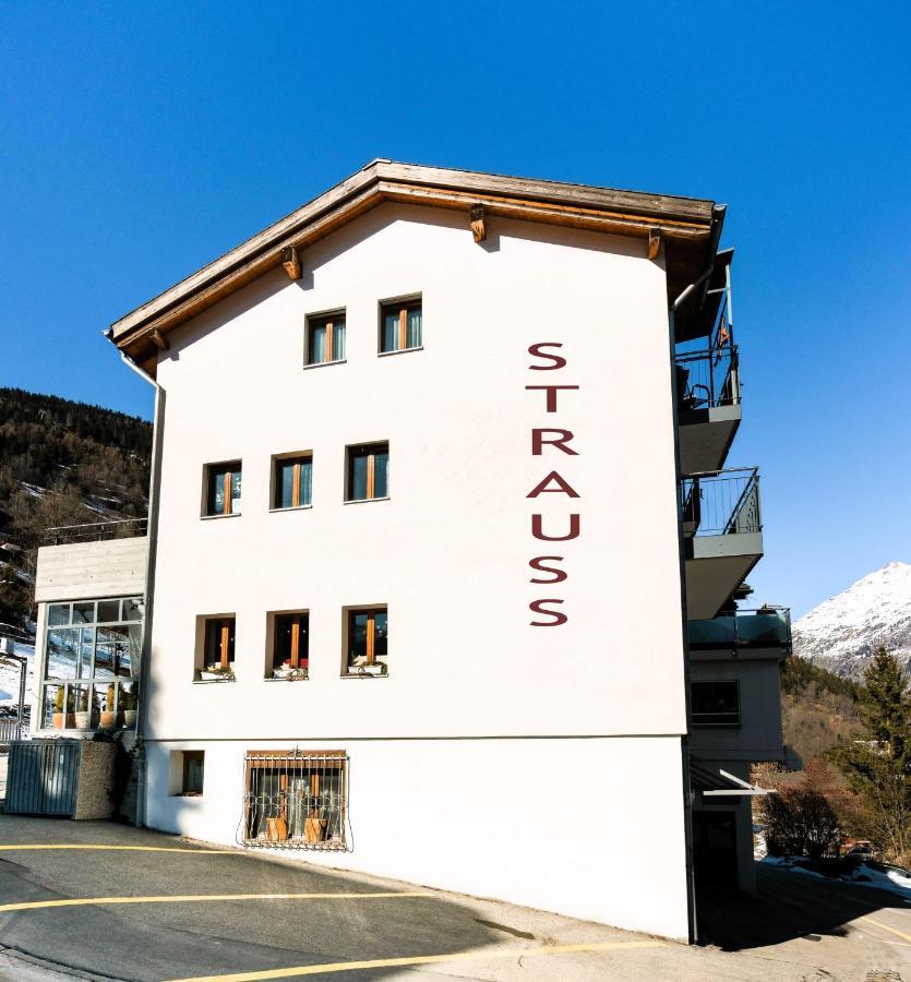 Kulinarik & Geniesser Hotel Strauss Fiesch Exteriér fotografie